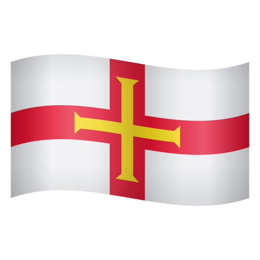 flag: Guernsey as rendered by Icons8