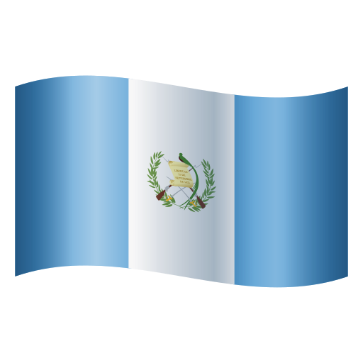 flag: Guatemala as rendered by Icons8