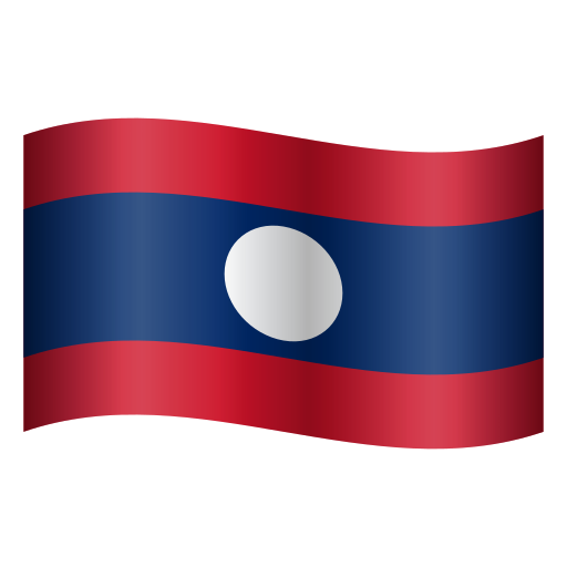 bandiera: Laos as rendered by Icons8