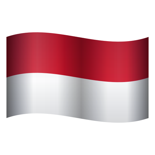 旗: 摩纳哥 as rendered by Icons8