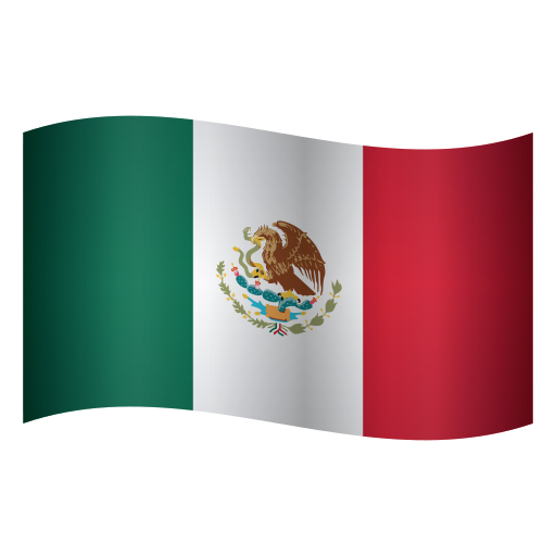 flag: Mexico as rendered by Icons8