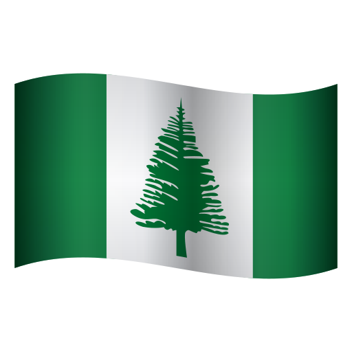 flag: Norfolk Island as rendered by Icons8
