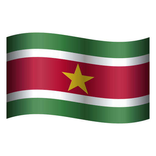 flag: Suriname as rendered by Icons8