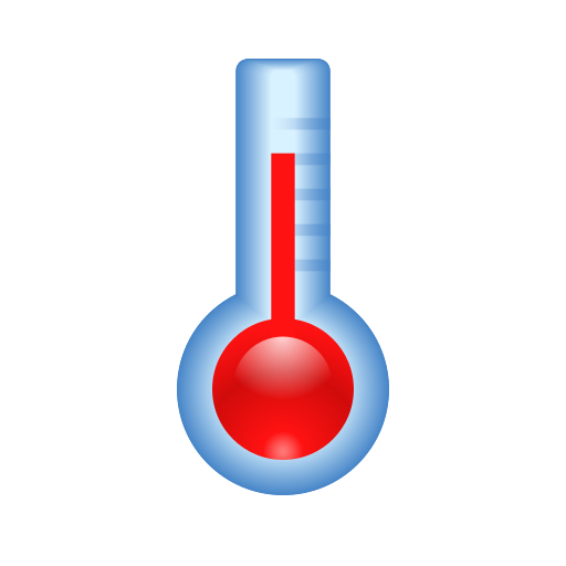 thermomètre as rendered by Icons8