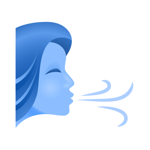 ์ผ๊ตด์ด ์๋ ๋ฐ๋ as rendered by Icons8