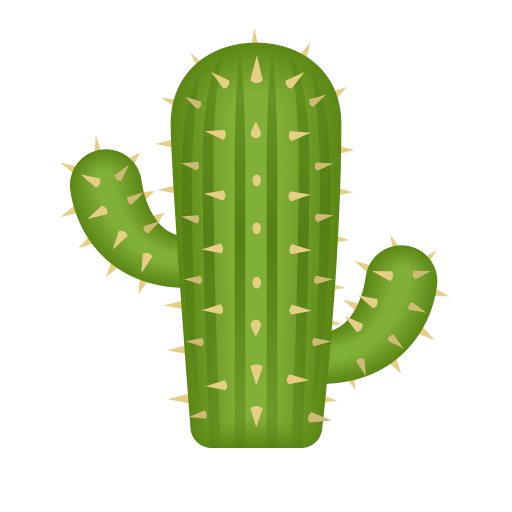 cactus as rendered by Icons8
