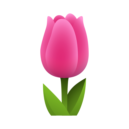 Tulip as drawn by Icons8 in 14.0