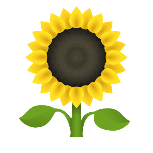 Sonnenblume as rendered by Icons8