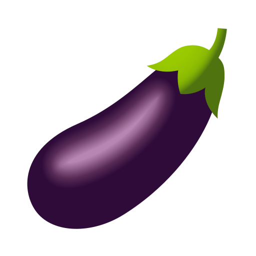 Aubergine as rendered by Icons8