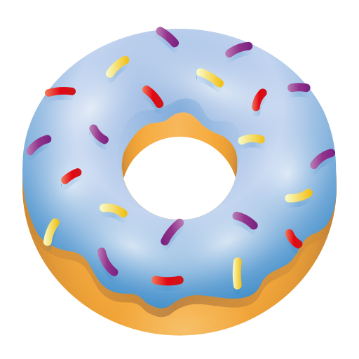 doughnut as rendered by Icons8