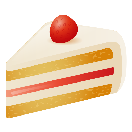 ショートケーキ as rendered by Icons8