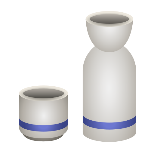 saquê as rendered by Icons8