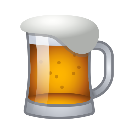beer mug as rendered by Icons8
