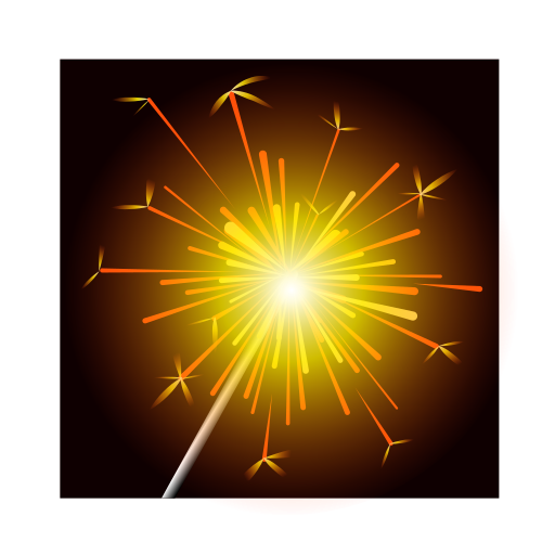 sparkler as rendered by Icons8