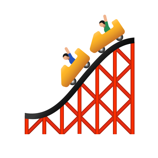 montagne russe as rendered by Icons8