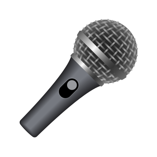 microfono as rendered by Icons8