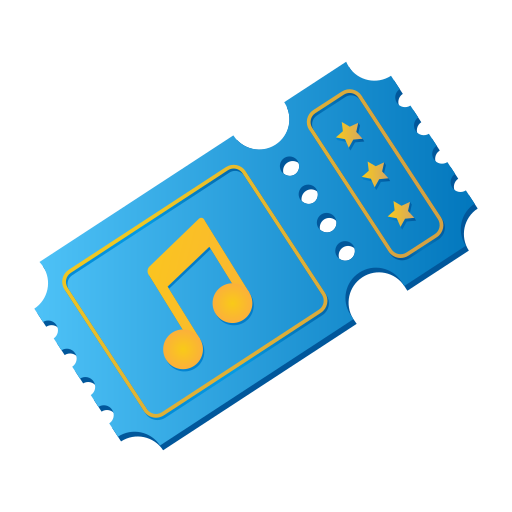 Ticket as rendered by Icons8