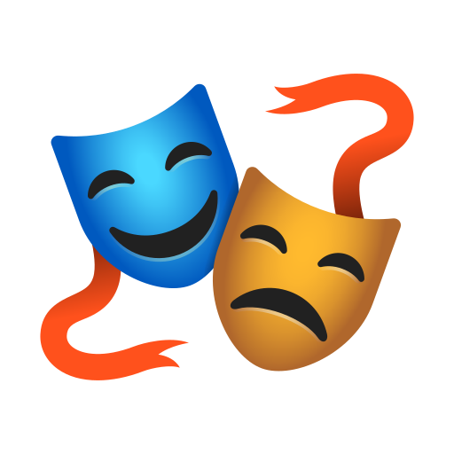 performing arts as rendered by Icons8