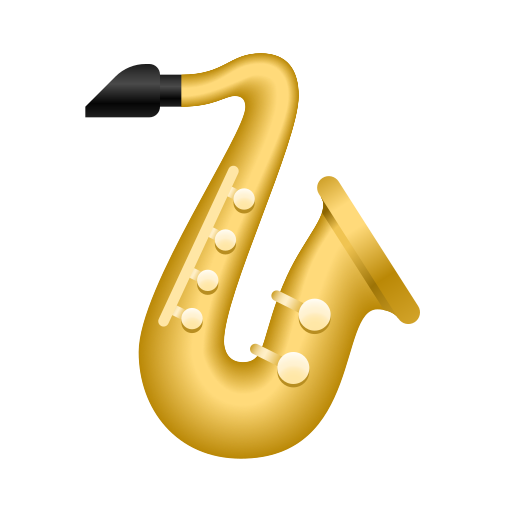 saxophone as rendered by Icons8