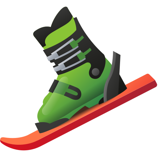 Ski as rendered by Icons8