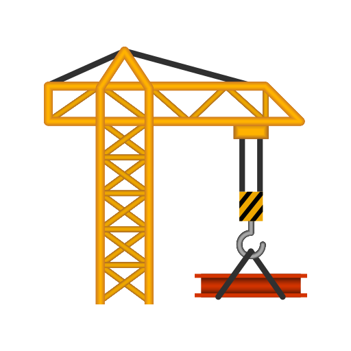 building construction as rendered by Icons8