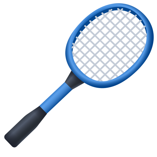 badminton as rendered by Icons8