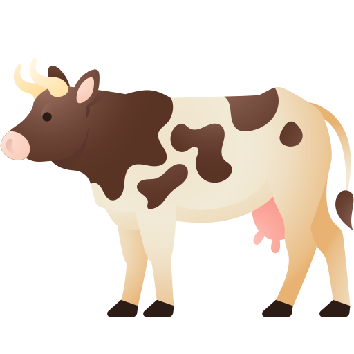 vaca as rendered by Icons8