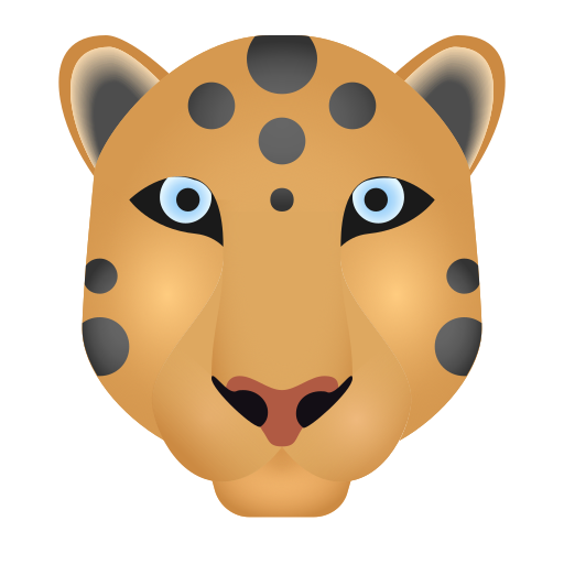 Leopard as drawn by Icons8 in 14.0