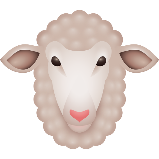 oveja as rendered by Icons8