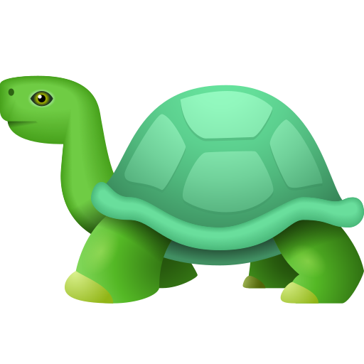 Tortue as drawn by Icons8 in 14.0