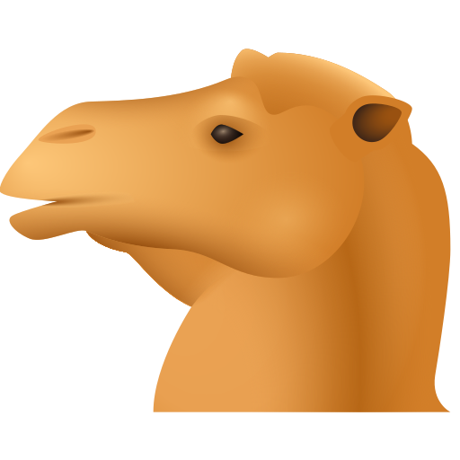 ラクダ as rendered by Icons8