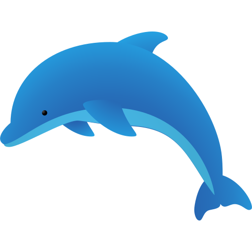 دولفين as rendered by Icons8