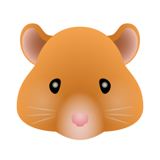 Hamster as rendered by Icons8