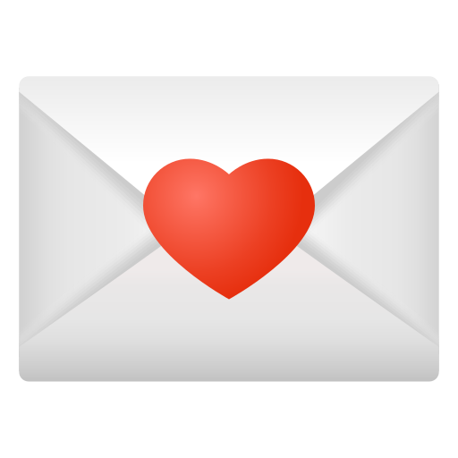 lettera d’amore as rendered by Icons8