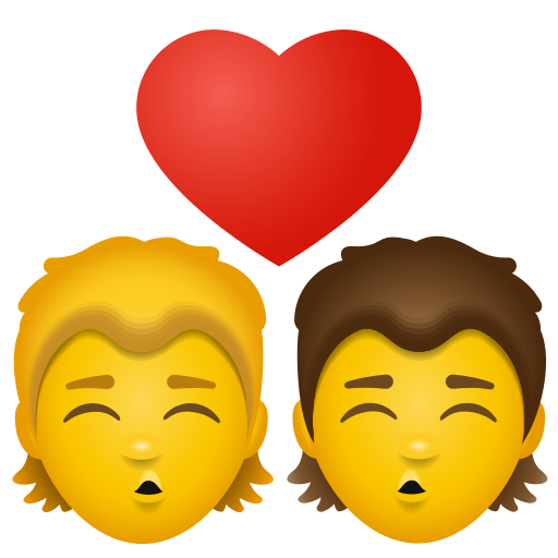 kiss as rendered by Icons8