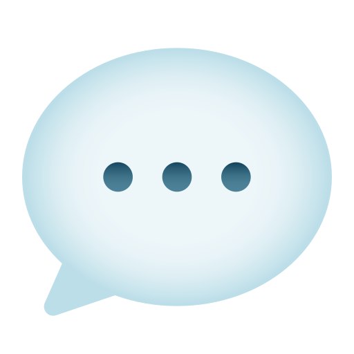 Speech Balloon as drawn by Icons8 in 14.0