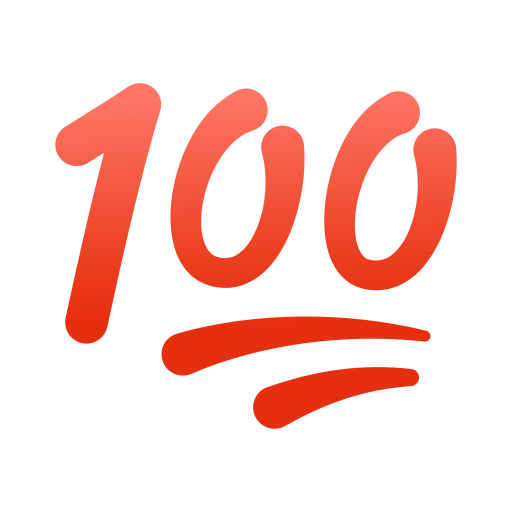 Hundred Points as drawn by Icons8 in 14.0