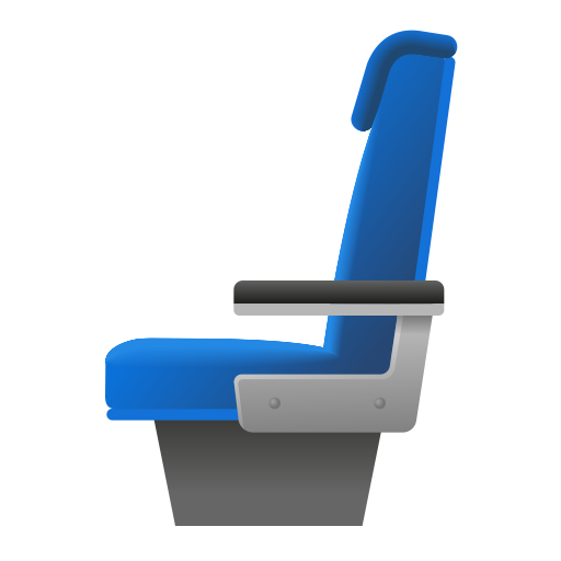 seat as rendered by Icons8