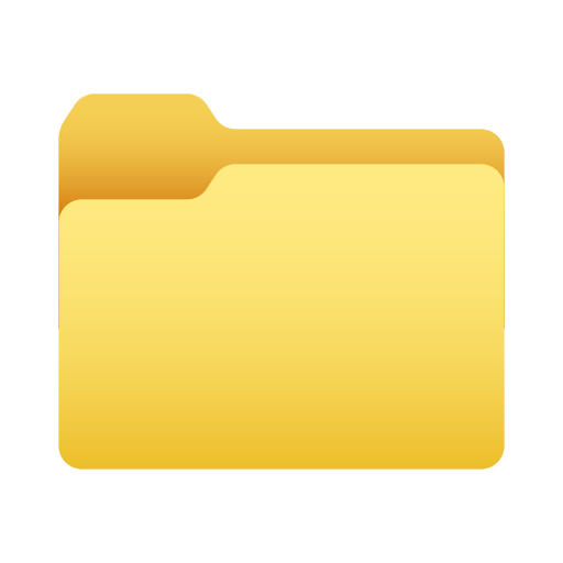 file folder as rendered by Icons8