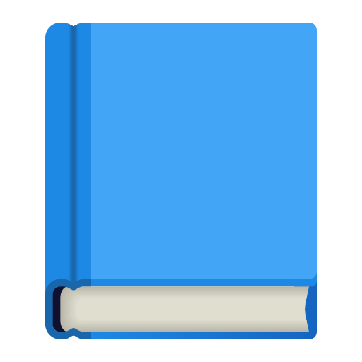 blue book as rendered by Icons8