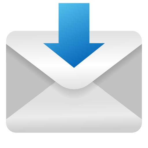 envelope com seta as rendered by Icons8