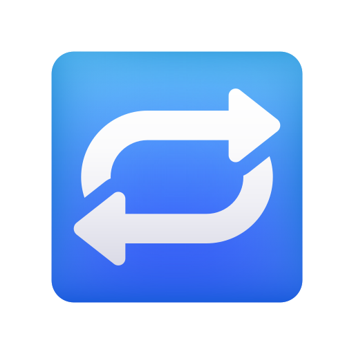 重复按钮 as drawn by Icons8 in 14.0