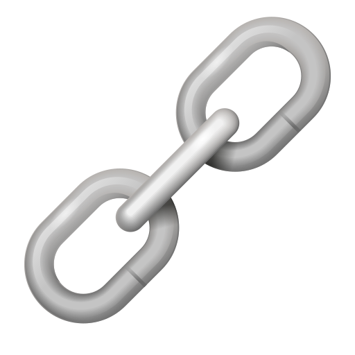Linksymbol as rendered by Icons8