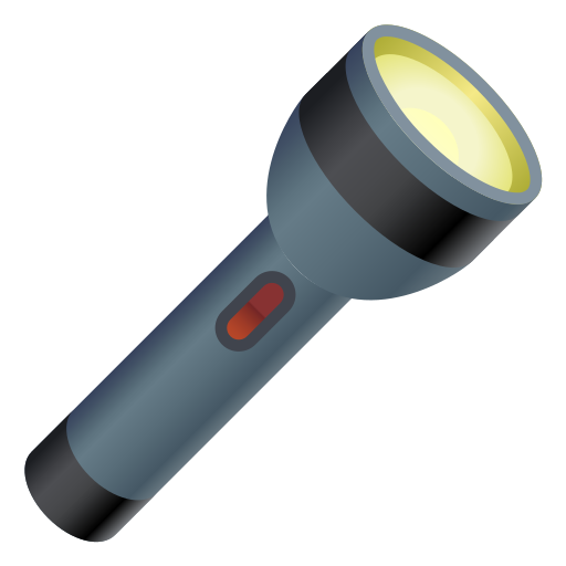 flashlight as rendered by Icons8