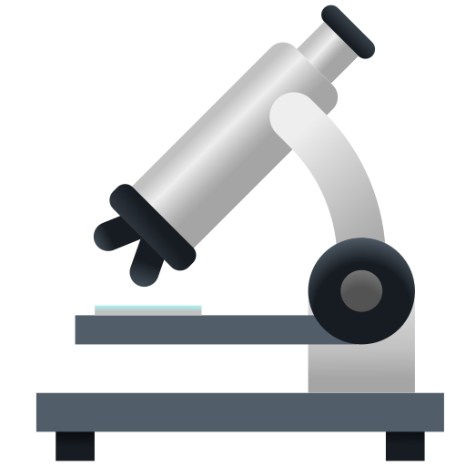 microscope as rendered by Icons8