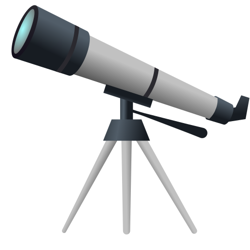 Teleskop as rendered by Icons8