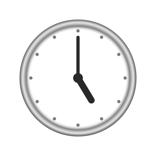 다섯 시 as rendered by Icons8