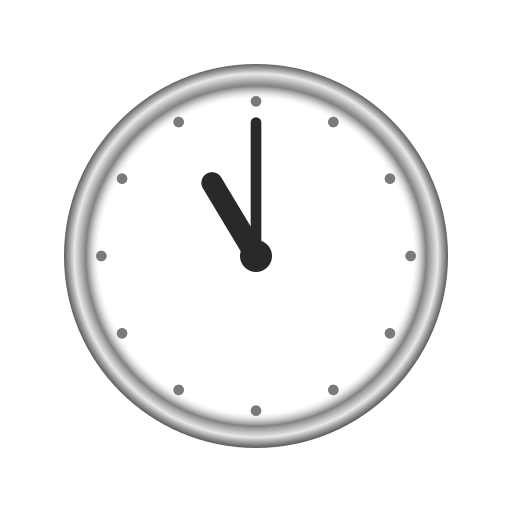 eleven o’clock as rendered by Icons8