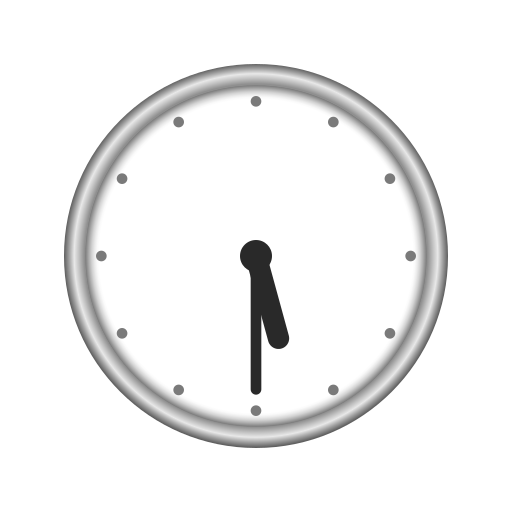 ore cinque e mezza as rendered by Icons8