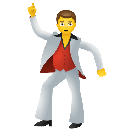 man dancing as rendered by Icons8